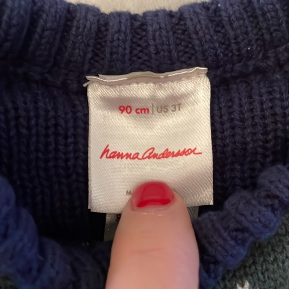 Hanna Andersson Matching boys Gnome Sweaters NWT 3T & 5 - Picture 5 of 9
